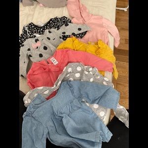 Baby girl bundle shirts